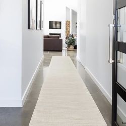 Beige 2’2” x 20’ Runner Rug