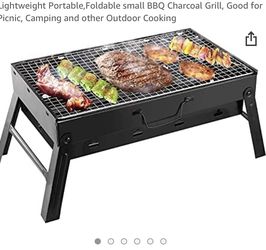 Portable Barbecue Metal Grill