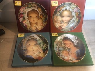 Sale Schmid Collection 4 Vintage Decorative 101/2” Plates Made In Germany By Juan Fernandiz