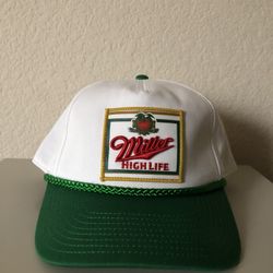 American Eagle Miller High Life Beer Snapback Hat (OSFA)