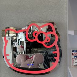 Hello Kitty Wall Mirror With Led