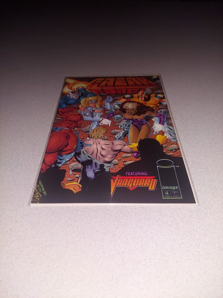 1994 FREAK FORCE #4 COMIC BAGGED AND BOARDED 