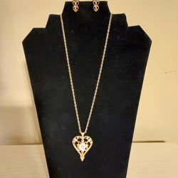 Vintage Necklace & Earrings