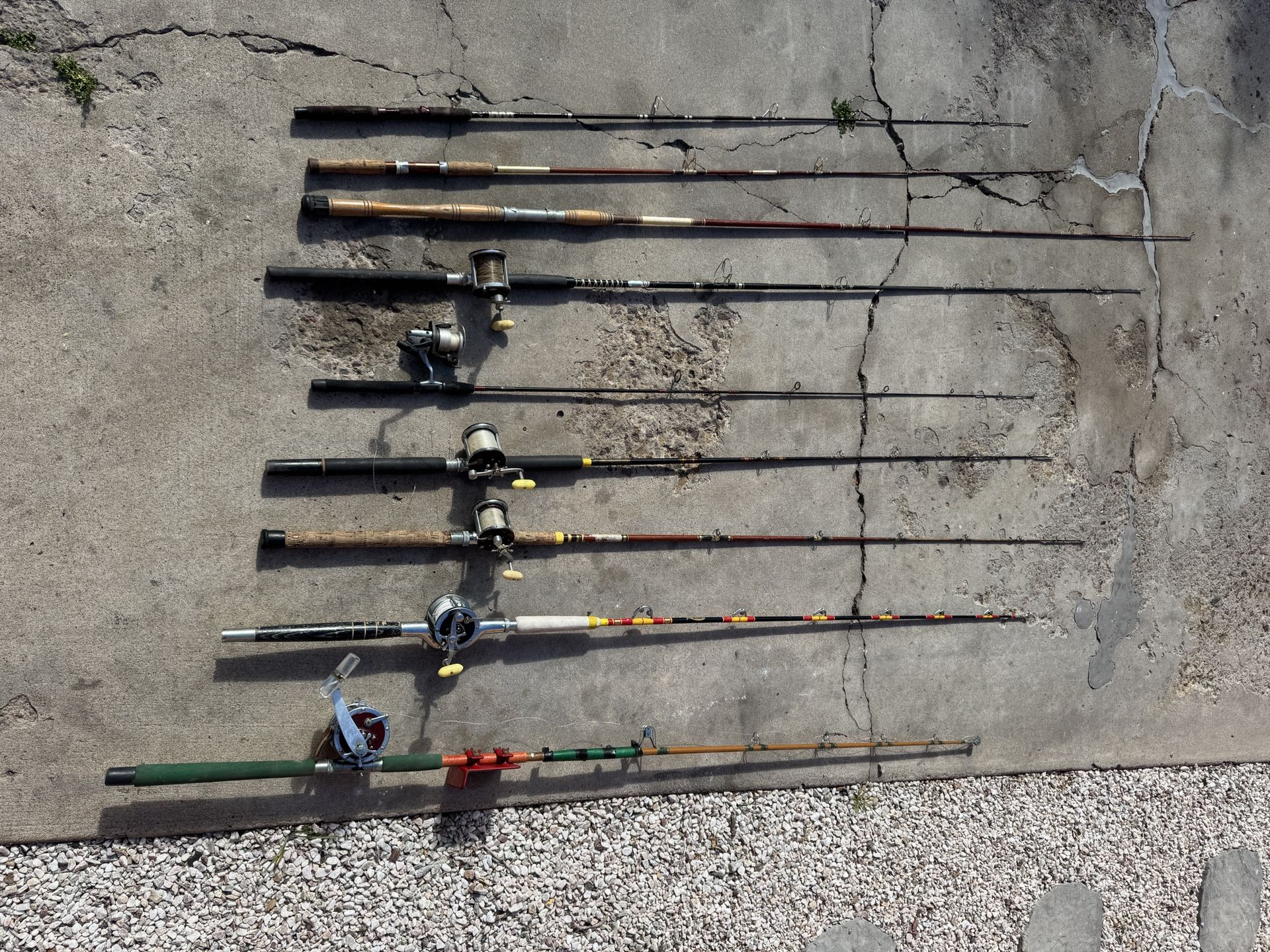 Vintage Fishing Rods +