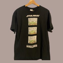 Star Wars Mandalorian  Graphic Tee Protect L