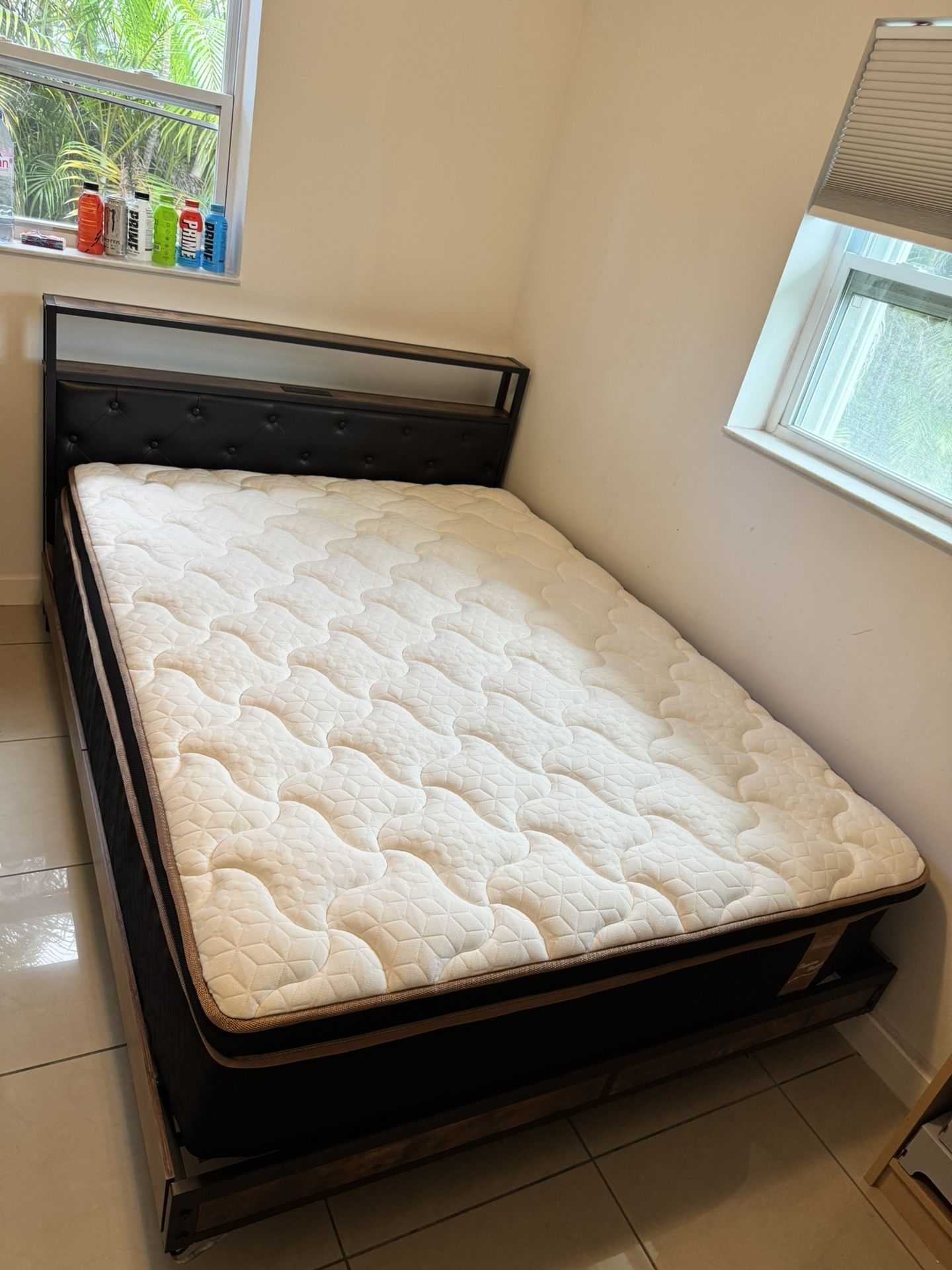 Great Package Queen Mattress And Bed Frame 