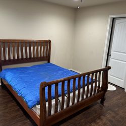 Queen Bed frame With Box Spring 