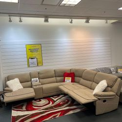 Alejandra Reclining Sectional $1299 With Easy Finance