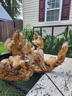 Hardwood Carving