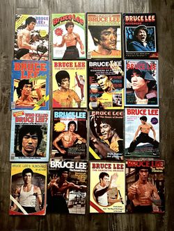Vintage Bruce Lee Magazines (Lot of 16) 