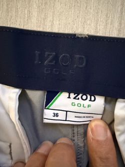 New mens izod golf shorts 36 waist new