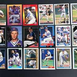 Greg Maddux Baseball Card Lot 