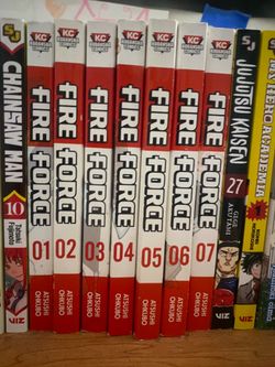 FIRE FORCE VOL 1-7 mint condition
