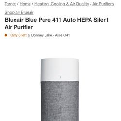 Blueair HEPA Air Purifier $60