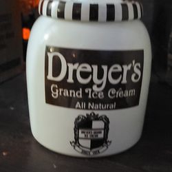 Dreyers Cookie Jar