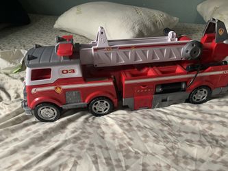 Paw patrol fire truck 🚒