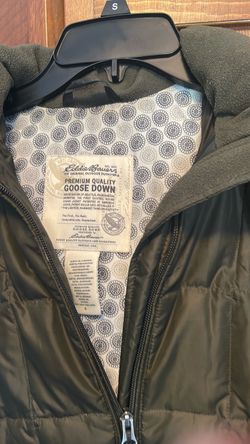 Eddie Bauer Premium Goose Down winter coat Size S