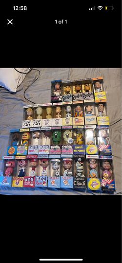 (ONE TIME OFFER READ CAREFULLY PLEASE) Wacky Wobblers Bobble-Heads (Selling in Bundle)