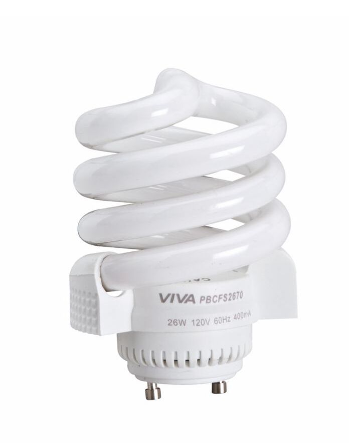 Set of 6.Viva PBCFS2670 26W 120V 60Hz 400Ma Compact Fluorescent Lamp