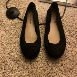 Black Dress Flats 