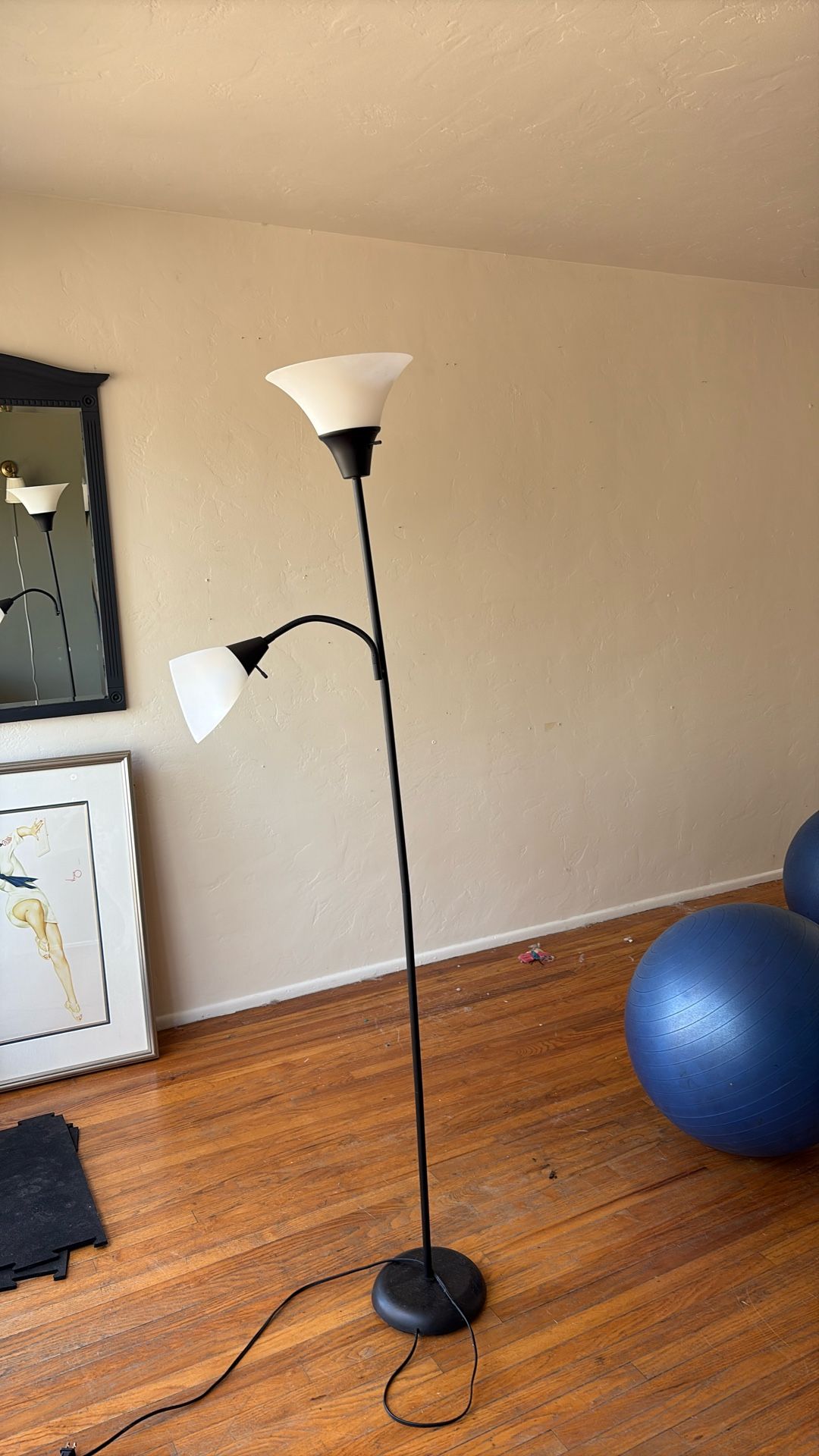 Standing Dual lamp