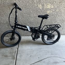 Lectric 2.0 long range battery folding E bike