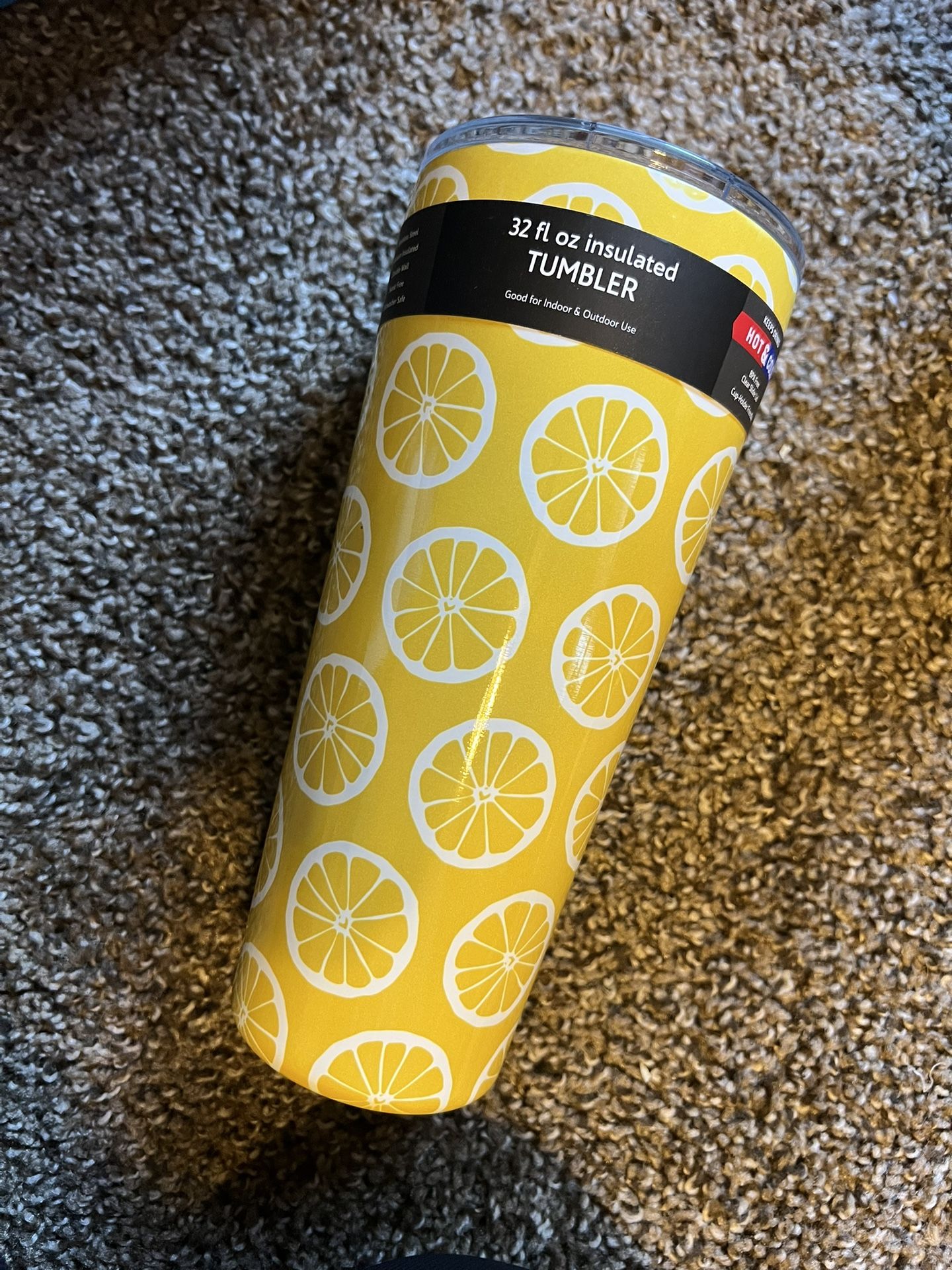 NWT 32oz Lemon Tumbler