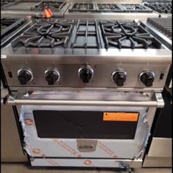🚨 New Viking - Professional 5 Series 4.0 Cu. Ft. Freestanding Gas Convection Range VGIC53024BSS 