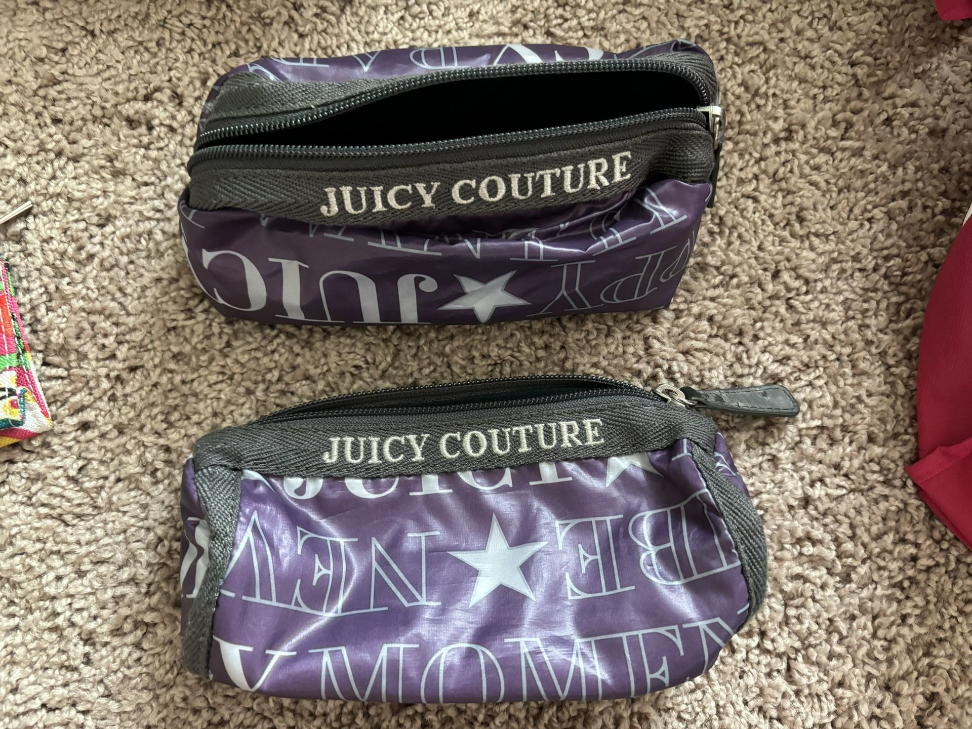 Juicy Couture Make Up Bags 