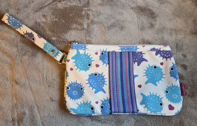 Puffer Fish Wristlet