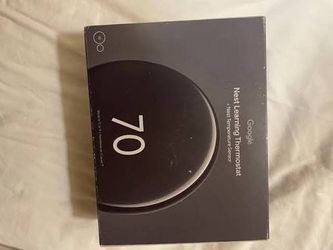 Google Nest Learning Thermostat 4th Generation