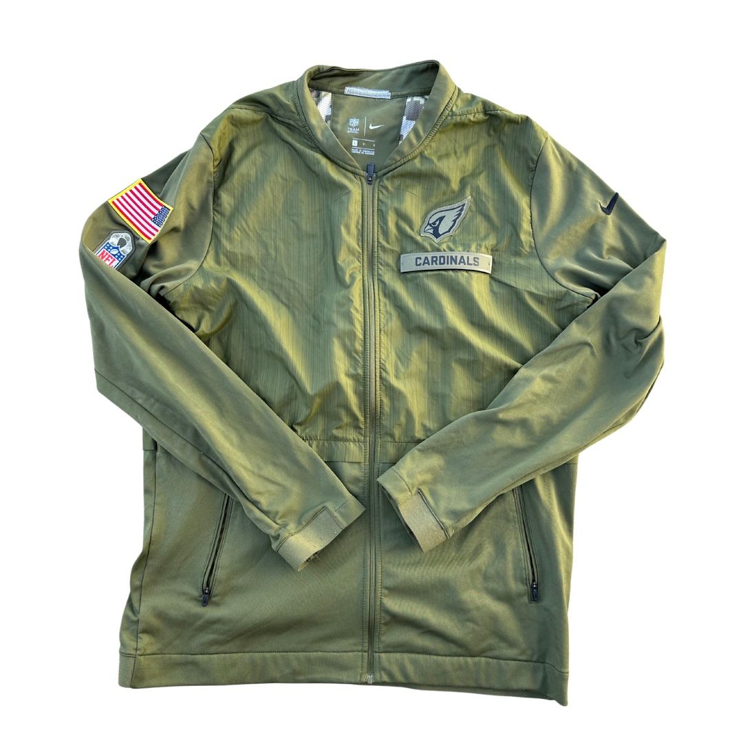 Arizona Cardinals Salute to Service Nike Jacket Size Large