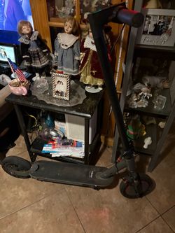 Black Electric Kick Scooter