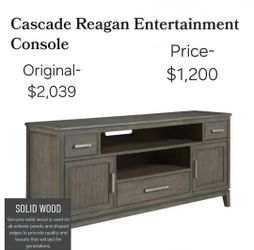 Cascade Reagan Entertainment Console