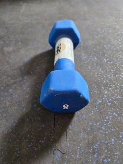 Single 8lb Neoprene Dumbbell-