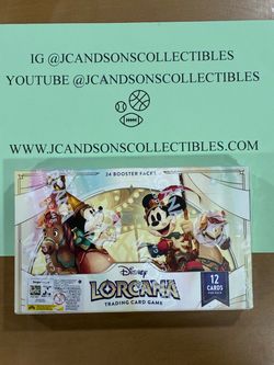 Ravensburger Disney Lorcana TCG Fabled Booster Box 24 Packs - SEALED