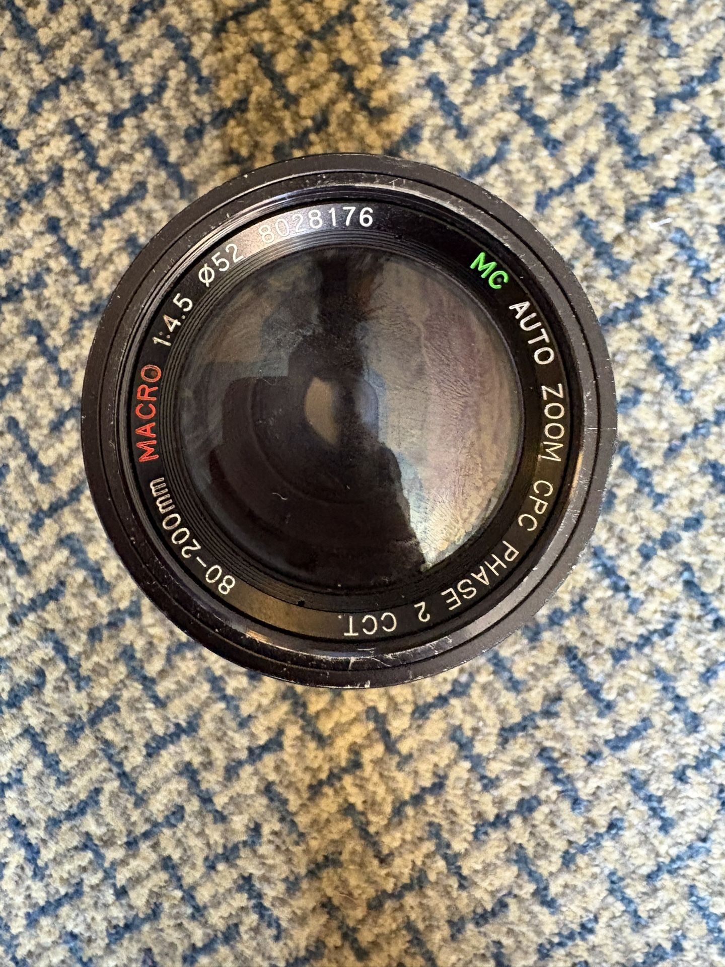 Rokinon Auto Tele Zoom Super Coated 1:4.5 F=80-200mm Lens