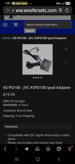Ipod Adapter