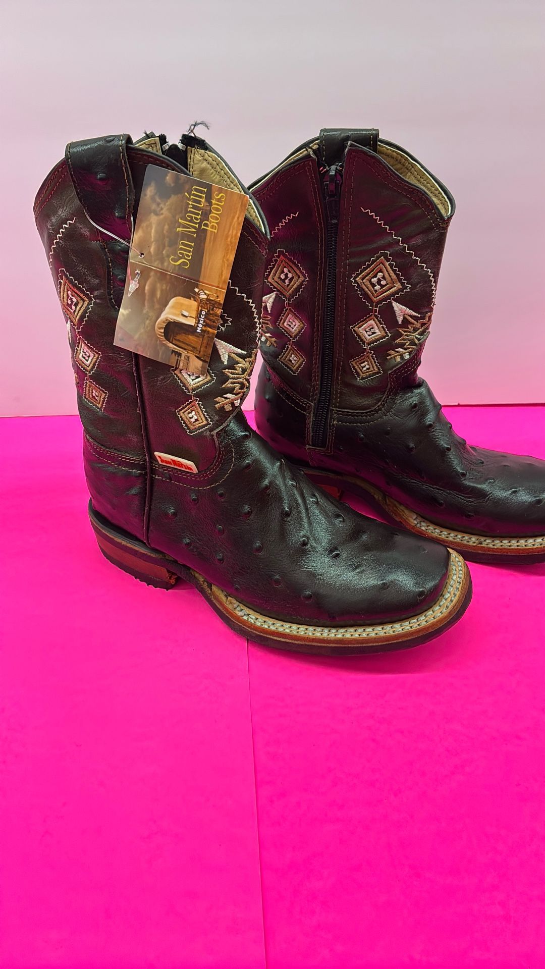Girl Leather Boots