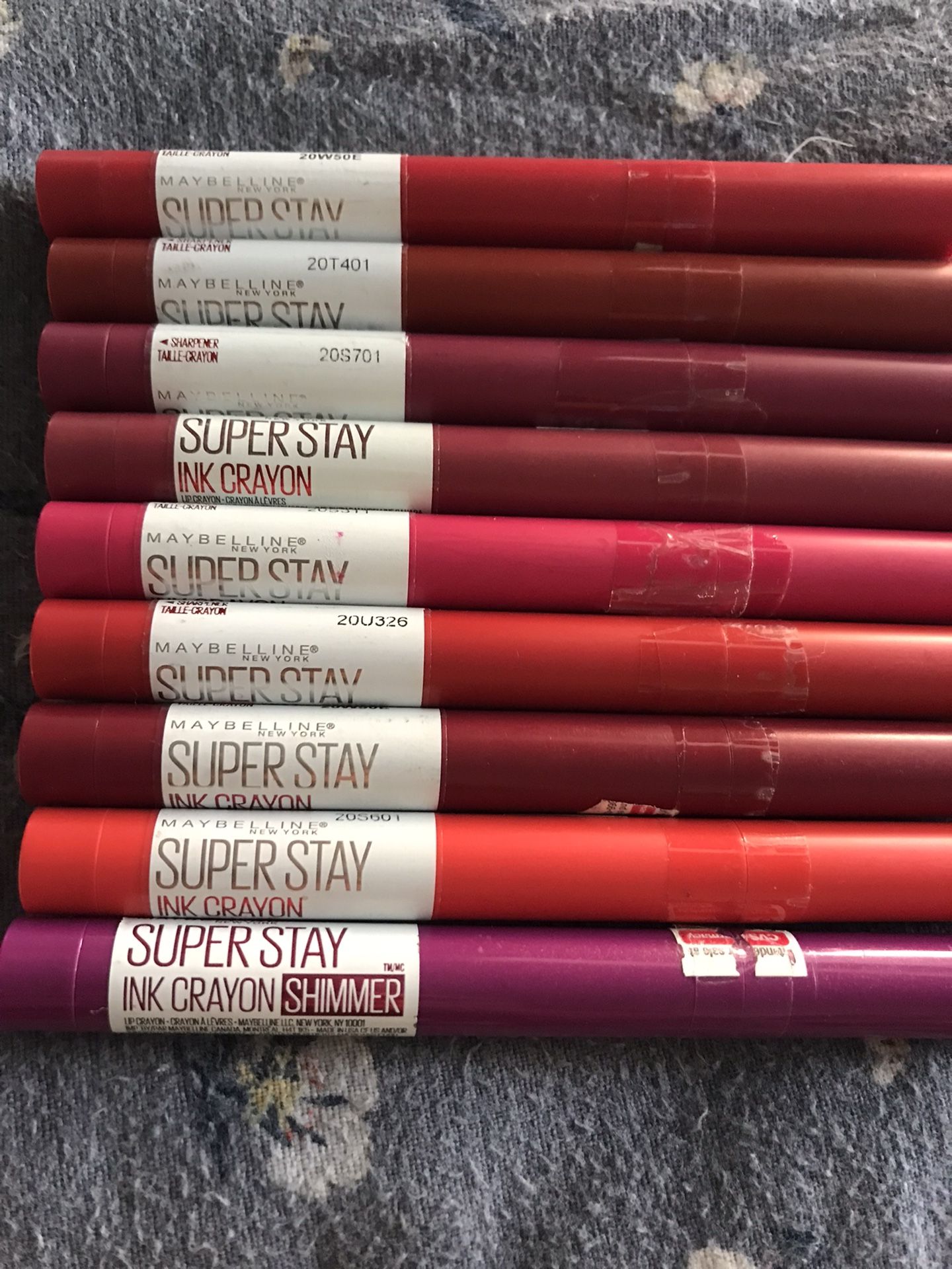 New Maybelline Superstay Ink Crayon