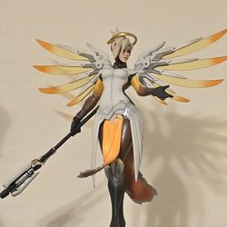 Overwatch Mercy Statue