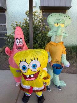 Spongebob inflatable halloween costume