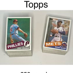 Baseball Cards 1985 Topps