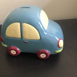 Ceramic Car Bank 