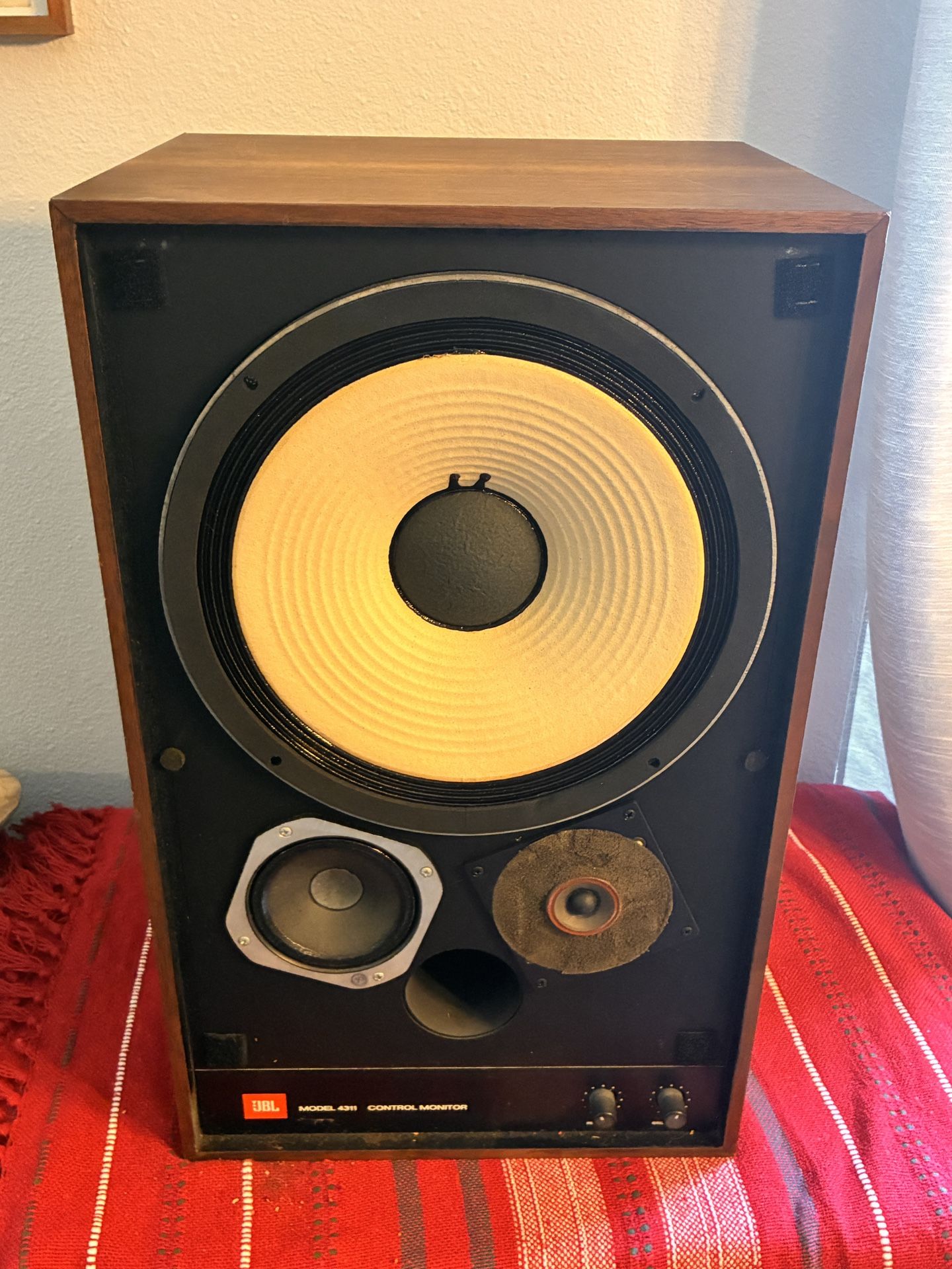 Pair Vintage JBL 4311 WX speakers