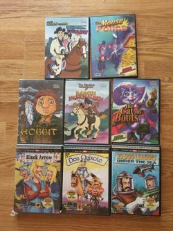 8 Children DVDs 
