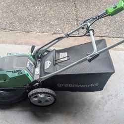 Wired Green Works Lawn Mower