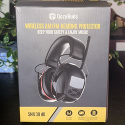 Wireless AM/FM Hearing Protector (OozyBuds)