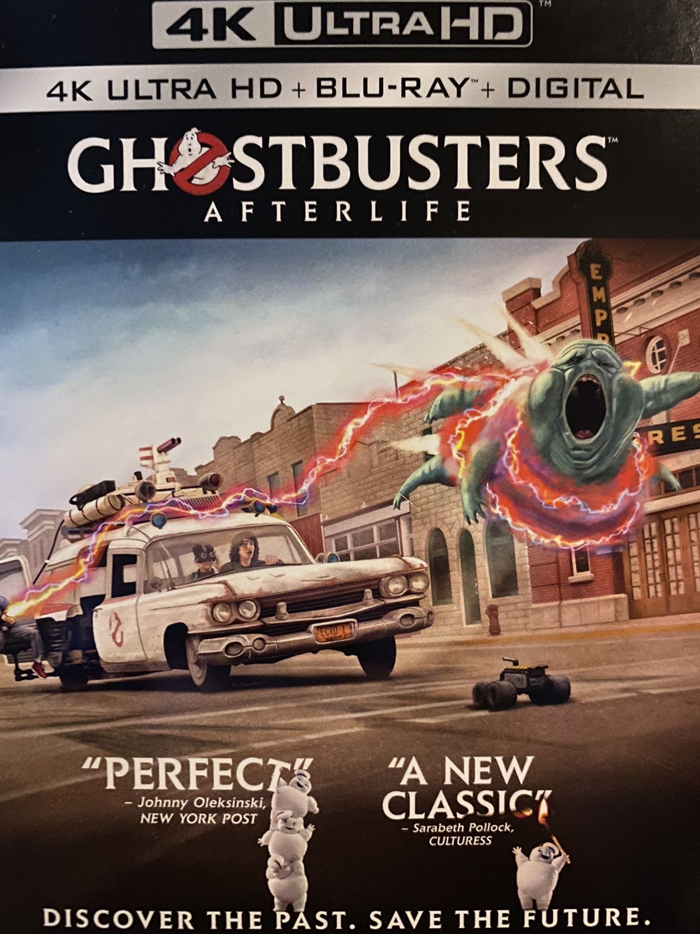 Ghostbusters Afterlife UHD + Blu-ray Disk