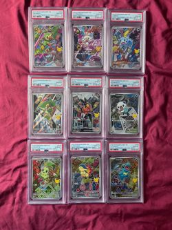PSA 10 Sequential FULL SET First Partner Illustration Collection Series 2